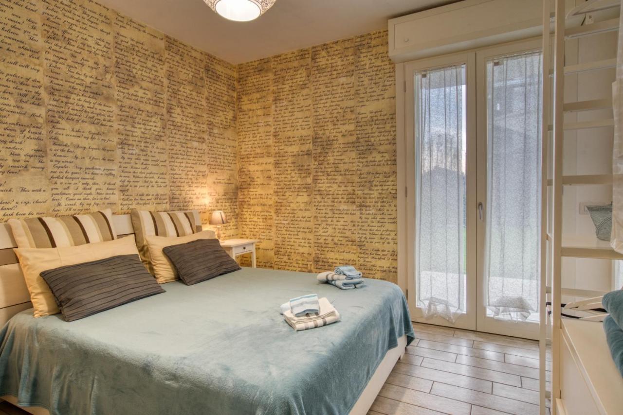 Caseospitali - Casa Azzurra, Incantevole Bilocale Con Giardino Cernusco Sul Naviglio Bagian luar foto